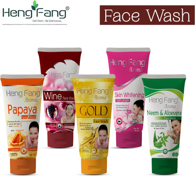 Heng Fang FACE WASH 100ML-5- COMBO Face Wash(500 g)