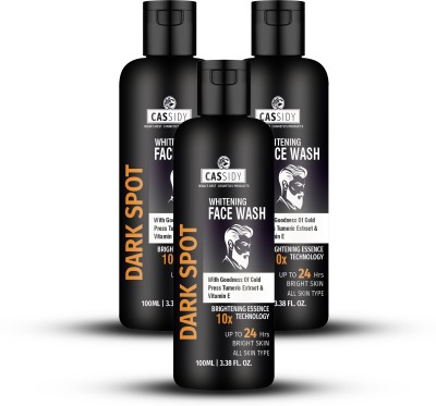 Cassidy DARK SPOT FACE WASH For Men & Women For Deep Clense Skin Tone// Restores Natural Glow Face Wash(300 ml)