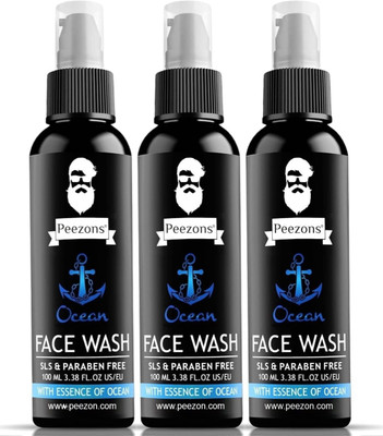 Peezons OsamGlow for Men, Fights Acne & Pimple, Skin Brightening Men Men All Skin Types Face Wash(300 ml)