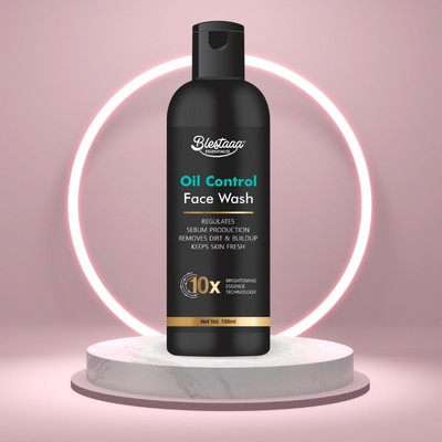 blestaaa essentialss OIL CONTROAL Anti Pollution with Charcoal a Vitamin C Men & Women All Skin Types Face Wash(100 ml)