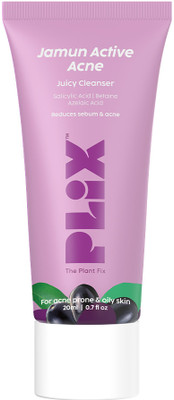 The Plant Fix Plix Salicylic Acid Jamun Cleanser Gel For Active Acne & Oil Control Men & Women All Skin Types Face Wash(20 ml)