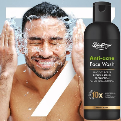 blestaaa essentialss Anti Pimple with Salicylic Acid nd Herba Repair FOR MEN AND WOMEN| Men All Skin Types Face Wash(100 ml)