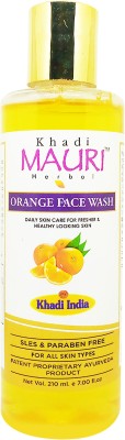 Khadi Mauri Orange Facewash - Pack Of 1 Face Wash(210 ml)