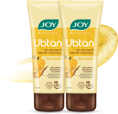 Joy Ubtan Tan Removal , For Natural Glowing Skin Face Wash(200 ml)