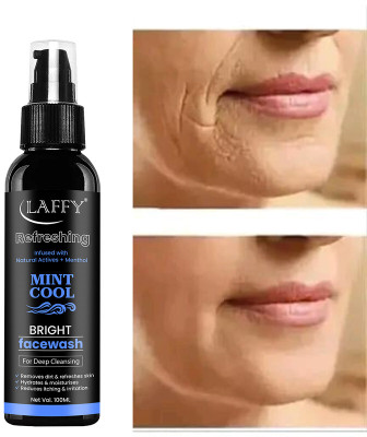 LAFFY Pure Mint Ocean  | Deep Clean & Oceanic Freshness in Every Wash Face Wash(100 ml)