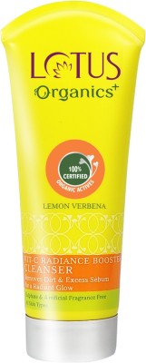 Lotus Organics+ Vitamin - C Radiance Booster Cleanser |Lemon Verbena Face Wash(100 g)