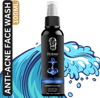 blestaaa essentialss Ocean for Men | Fight Acne & Pimples.. Men & Women All Skin Types Face Wash(100 ml)