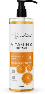 DARLISS Skin Brightening with Vitamin C Men & Women All Skin Types Face Wash(210 ml)