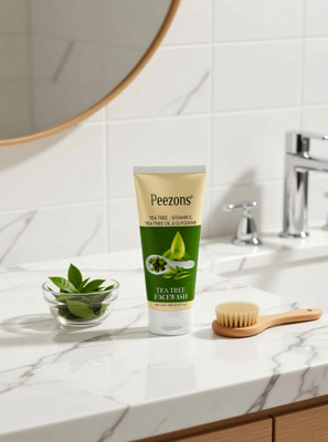 PEEZONS Tea Tree Men & Women All Skin Types Face Wash(75 ml)