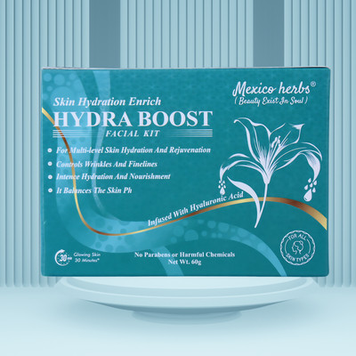 Mexico herbs ANTI AGEING HYDRA BOOST FACIAL KIT FOR WOMEN REDUCE ACNE ,HYDRA O3(60 g)