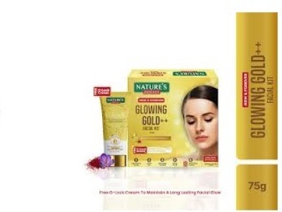 Nature's ESSENCE Glowing Gold ++ Facial Kit(75 ml)