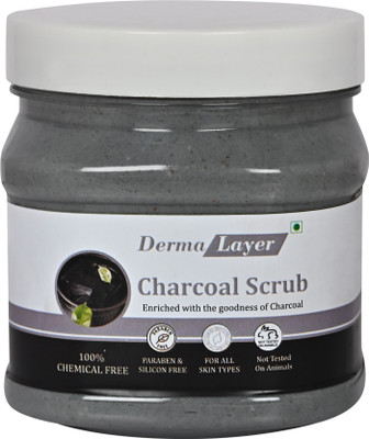 dermalayer Charcoal Scrub 250 ml Scrub(250 ml)