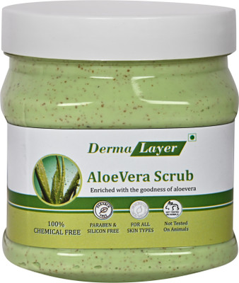 dermalayer Aloevera Scrub 250 ml Scrub(250 ml)
