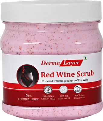 dermalayer Red Wine Scrub 250 ml Scrub(250 ml)