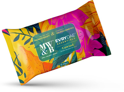 MW&B EVRYDAE Essentials Unwind Face Wipes Towelettes Wet Tissues Cloths Pads(25 Tissues)