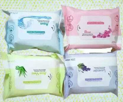 Elecsera Refreshing Wet Wipes(25 Tissues)