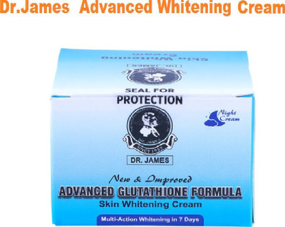 DR JAMES Night Cream For skin Lightening And Anti Wrinkle(30 g)
