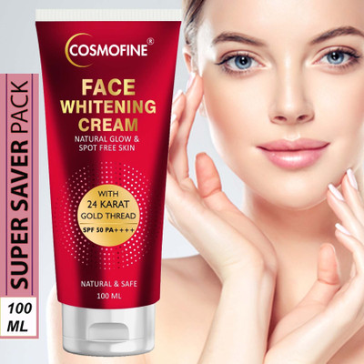 COSMOFINE Face Whitening Cream for Permanent Face Whitening & Lightening, Removes Pigmentation & Dark Spots(100 ml)