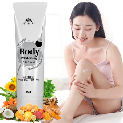 INTIMIFY Body Whitening Cream, Underarm, Bikini, Neck, Intimate, Private Part Hand & Leg(20 g)