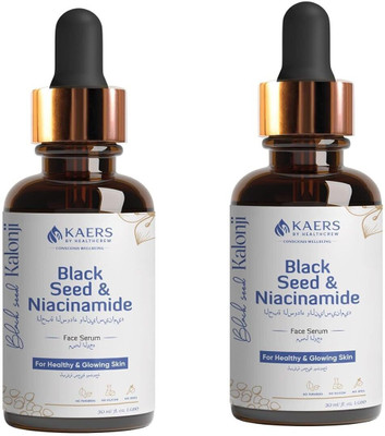 Kaers by Healthcrew Black Seed-Niacinamide_Serum 30ml x 2(60 ml)