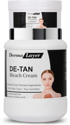 dermalayer De-Tan Bleach Cream With Activator Powder 1 kg(1000 g)