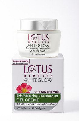 LOTUS HERBALS WhiteGlow skin whitening Brightening Gel Creame(40 g)