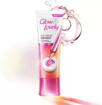 Glow & Lovely New Bright Multi Vitamin cream 50 grm Pack Of 1(50 g)
