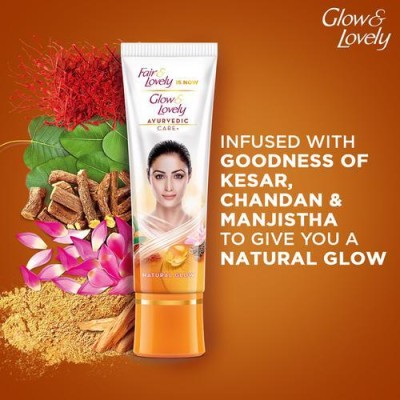 glow & lovely Ayurvedic Natural Face Cream 25g(25 g)