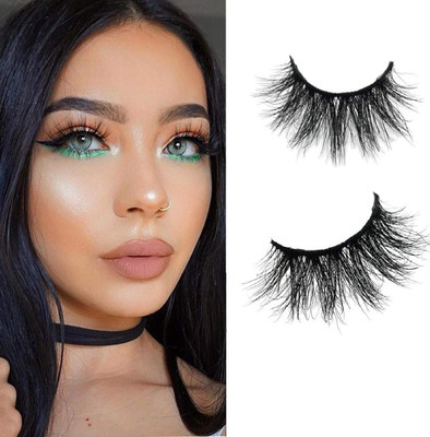 Amaryllis Trending 3D Thick Long Stay False Eyelashes(Pack of 1)
