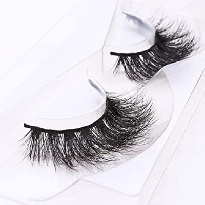 Amaryllis 3D Faux Mink Lashes Natural Look Styling Waterproof Eyelash Day and Night(Pack of 1)