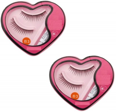 ShopCircuit False Eyelashes (Pack of 2)(Pack of 2)