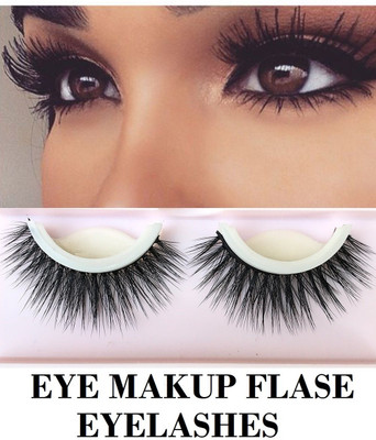 Amaryllis Professional Natural 3D Thick Long False Eyelashes(Pack of 1)