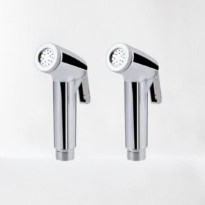 COSVIT Continental Chrome Finish Health Faucet Head Only (Pack of 2) Faucet Set