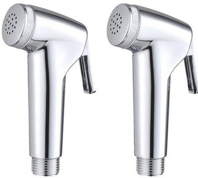 COSSIMO Conti-02 ABS Conti Health Faucet Head Only (Chrome-Finish) - Pack of 2 Health  Faucet(Single Handle Installation Type)
