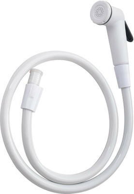 Salonica Indian Shower Toilet Jet Spray with 1 meter Flexible Hose With wall bracket Health  Faucet(Wall Mount Installation Type)