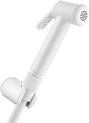 Dalton White JQ PVC Health Faucet with 1 mtr Hose Pipe and Hook (Set of 1) White JQ PVC Health Faucet with 1 mtr Hose Pipe and Hook (Set of 1) Health  Faucet(Single Handle Installation Type)