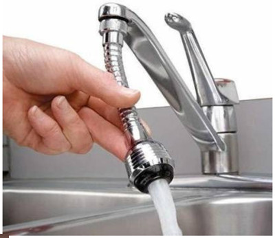 COSVIT Turbo Flex 360 Faucet Sprayer Water Extender Multiple use in Kitchen Faucet Function Diverter(Push On)
