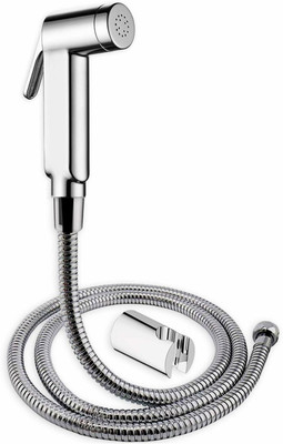 Flipkart SmartBuy by Flipkart FKSB-HF09 FKSBHF2303 Half Square ABS Health Faucet with SS-304 Grade 1 Mtr Flexible Tube Health  Faucet(Wall Mount Installation Type)