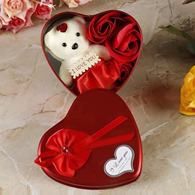 YELGO Artificial Flower, Soft Toy Gift Set