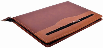 Leffit Leather FILE FODLER(Set Of 1, Multicolor)