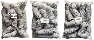 HYNEAR Spiral Bainding Ring White-38MM+40MM+42MM Spiral ring Pack Of 3 Packet Manual Ring Binder