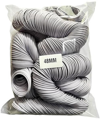 HYNEAR Spiral Bainding Ring White-48MM Spiral ring Pack Of 1 Packet (48mm-475 PAGES) Manual Ring Binder