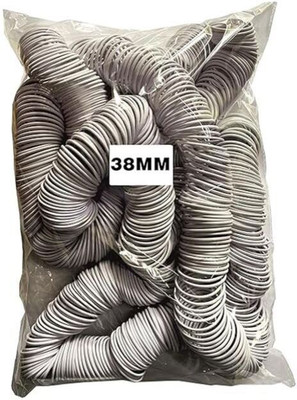 HYNEAR Spiral Bainding Ring White-38MM Spiral ring Pack Of 1 Packet (38mm-350 PAGES) Manual Ring Binder