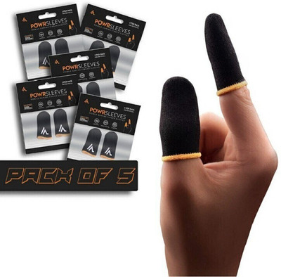 Mitzvah PUBG Finger Sleeve For Free Fire & all Gaming Finger Sleeve(Pack of 10)