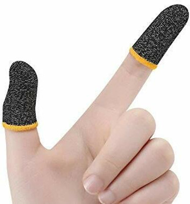 Viraan Pubg Anti-Slip Thumb Mobile Gaming glove,Sweat Proof,Slip Proof Pack of(1 Pair) Finger Sleeve(Pack of 2)
