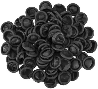 KRIKISH 200 Pcs Black Latex Finger Cots - Fingertip Guards, Finger Gloves Latex  Safety Gloves(Pack of 200)