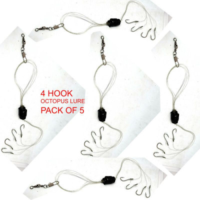 CORAL INDIA Jigs Carbon Steel Fishing Lure(Pack of 4)