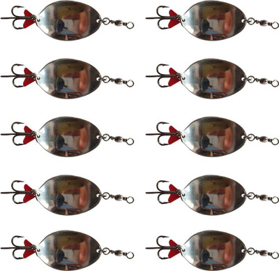 CORAL INDIA Jigs Carbon Steel Fishing Lure(Pack of 10)
