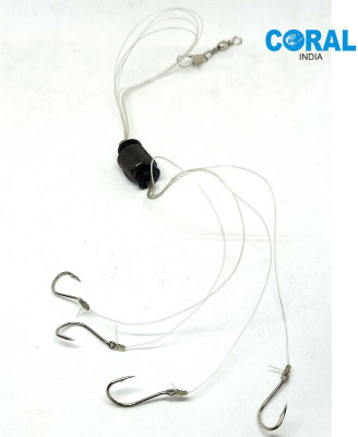 CORAL INDIA Jigs Carbon Steel Fishing Lure(Pack of 4)