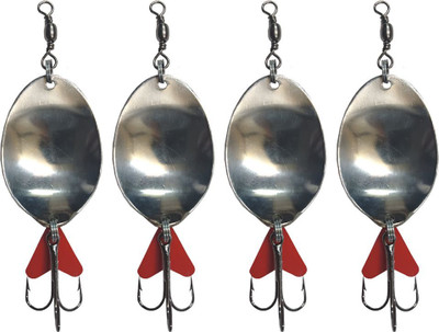 CORAL INDIA Jigs Carbon Steel Fishing Lure(Pack of 4)